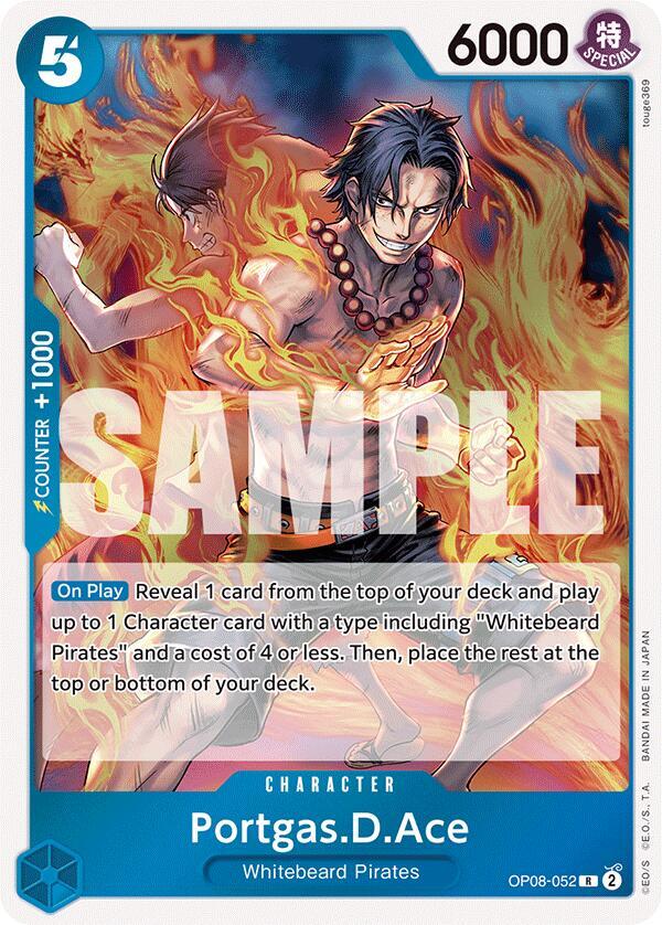 Portgas.D.Ace OP08-052 (Two Legends) - Foil