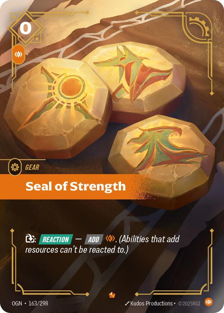 Seal of Strength 163/298 (Origins) - Foil