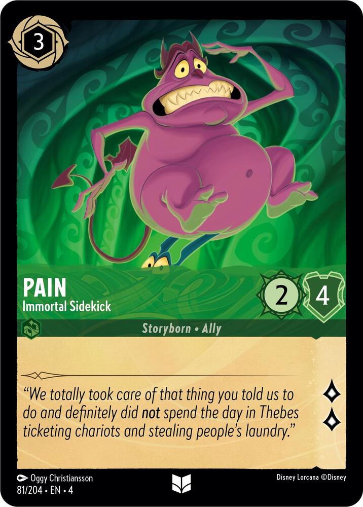 Pain, Immortal Sidekick 81/204 (Ursula's Return)