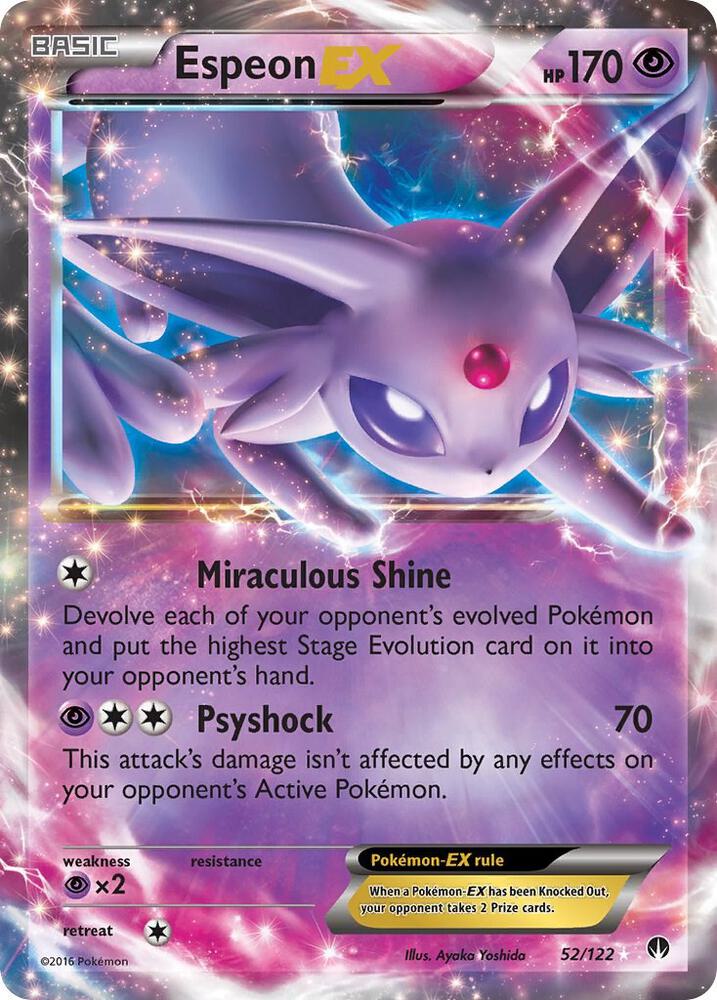 Espeon EX 52/122 (XY - BREAKpoint) - Holofoil