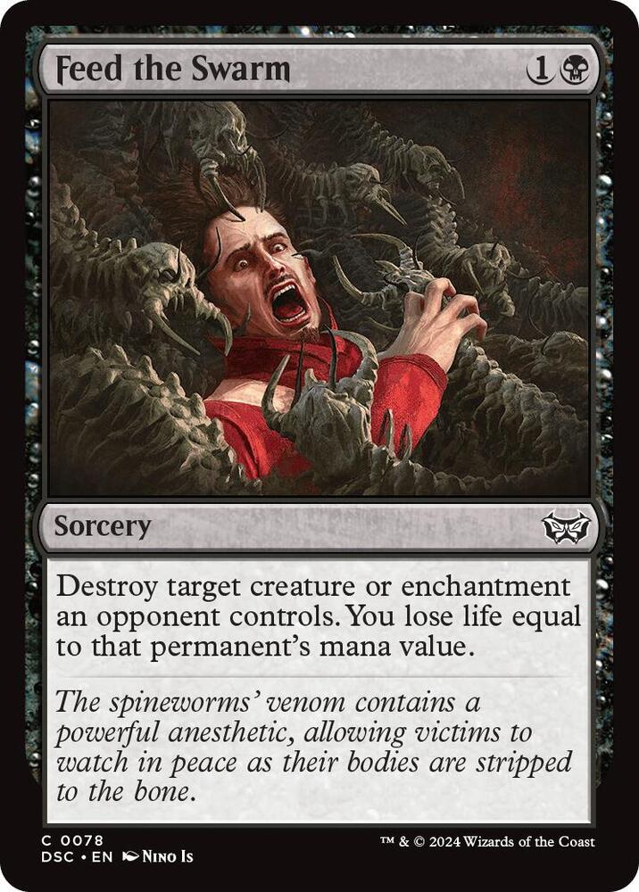 Feed the Swarm 78/40 (Commander: Duskmourn: House of Horror)