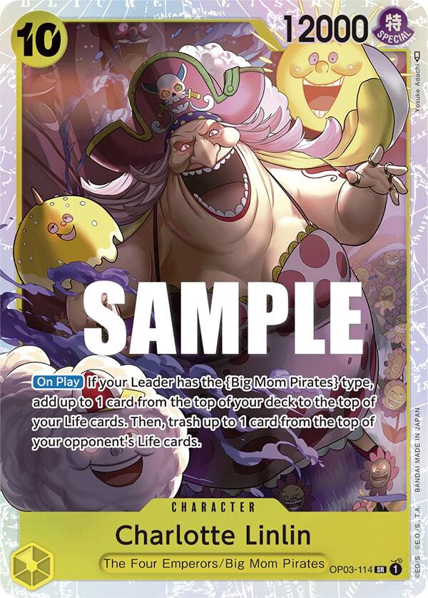 Charlotte Linlin OP03-114 (Pillars of Strength) - Foil