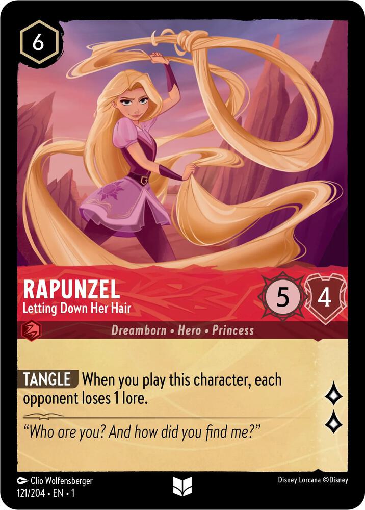 Rapunzel, Letting Down Her Hair 121/204 (The First Chapter)