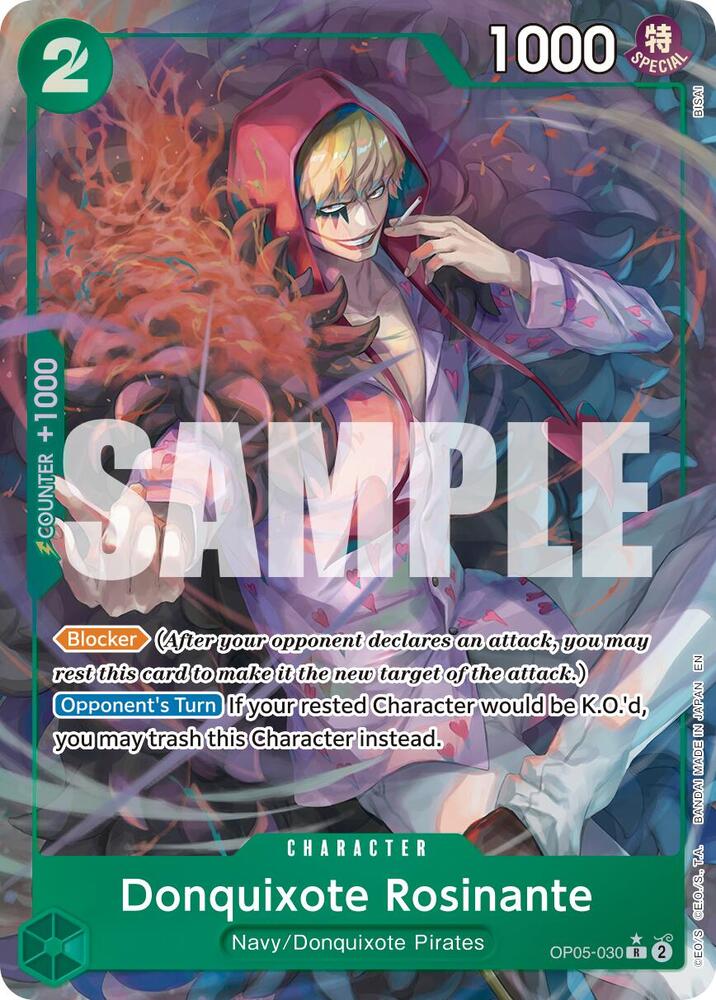Donquixote Rosinante OP05-030 (Premium Booster -The Best- Vol. 2) - Alternate Art Foil