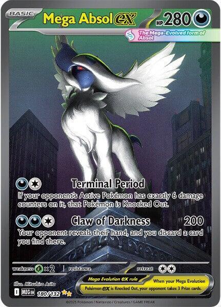 Mega Absol ex 180/132 (ME01: Mega Evolution) - Holofoil
