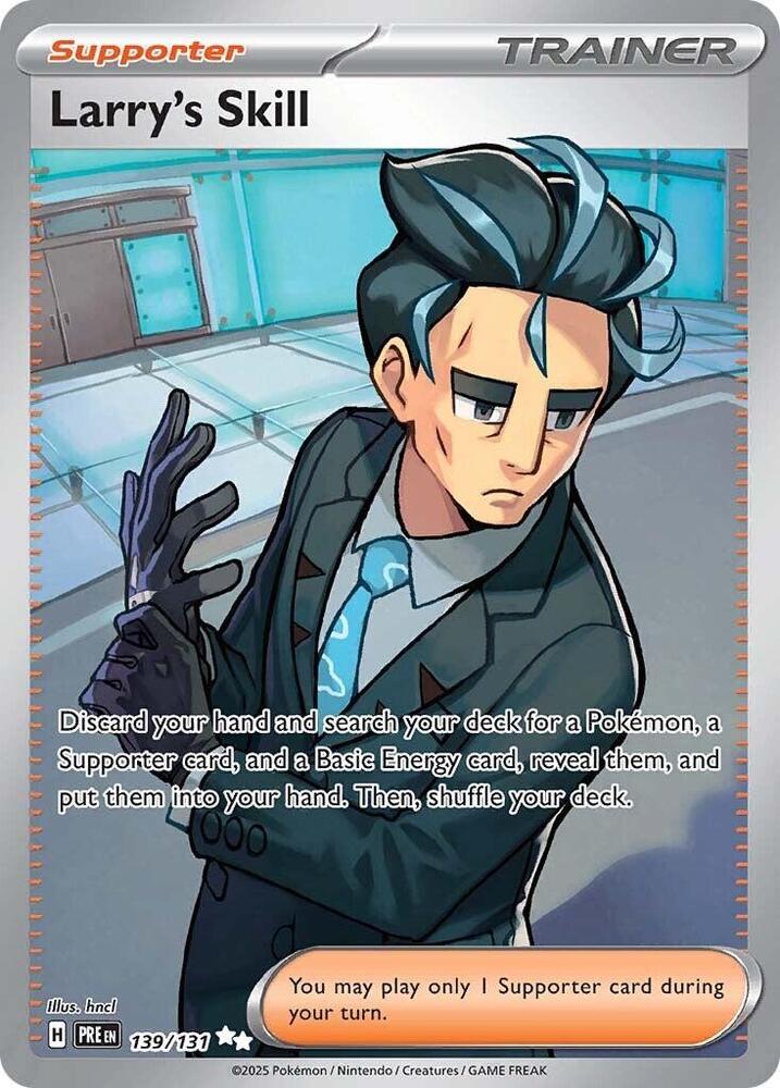 Larry's Skill 139/131 (SV: Prismatic Evolutions) - Holofoil
