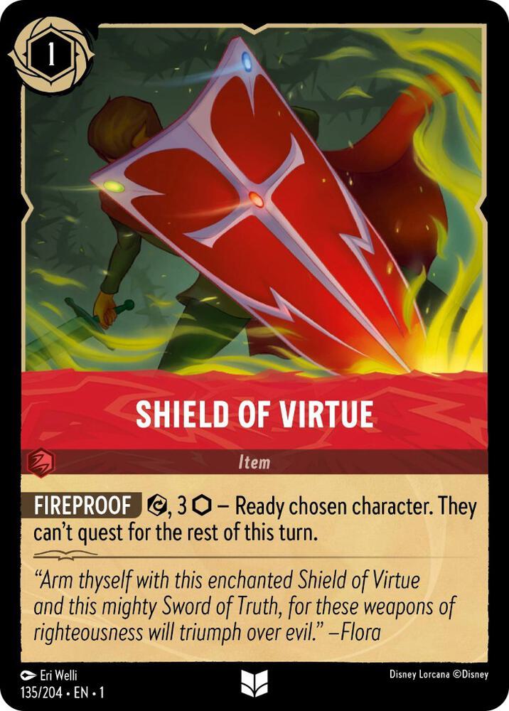 Shield of Virtue 135/204 (The First Chapter) - Cold Foil
