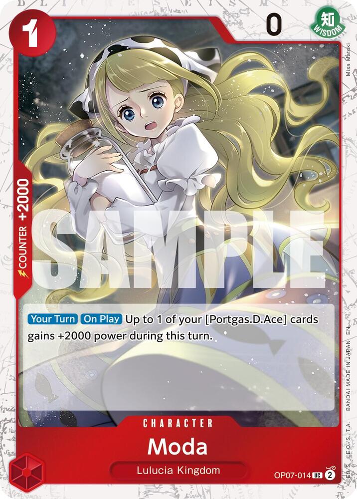 Moda OP07-014 (Premium Booster -The Best- Vol. 2) - Pirate Foil