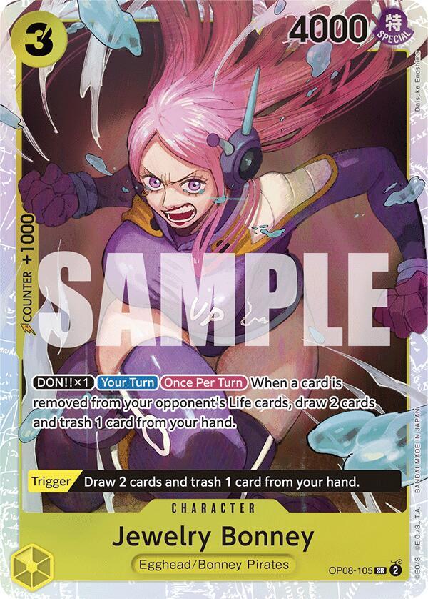 Jewelry Bonney OP08-105 (Two Legends) - Foil