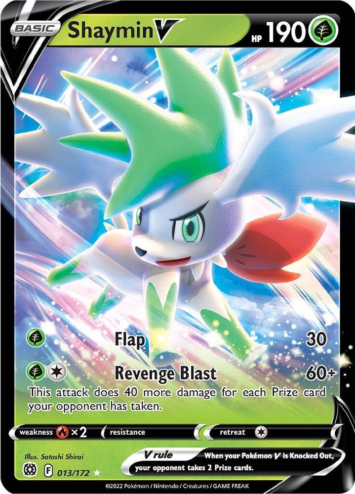Shaymin V 013/172 (SWSH09: Brilliant Stars) - Holofoil