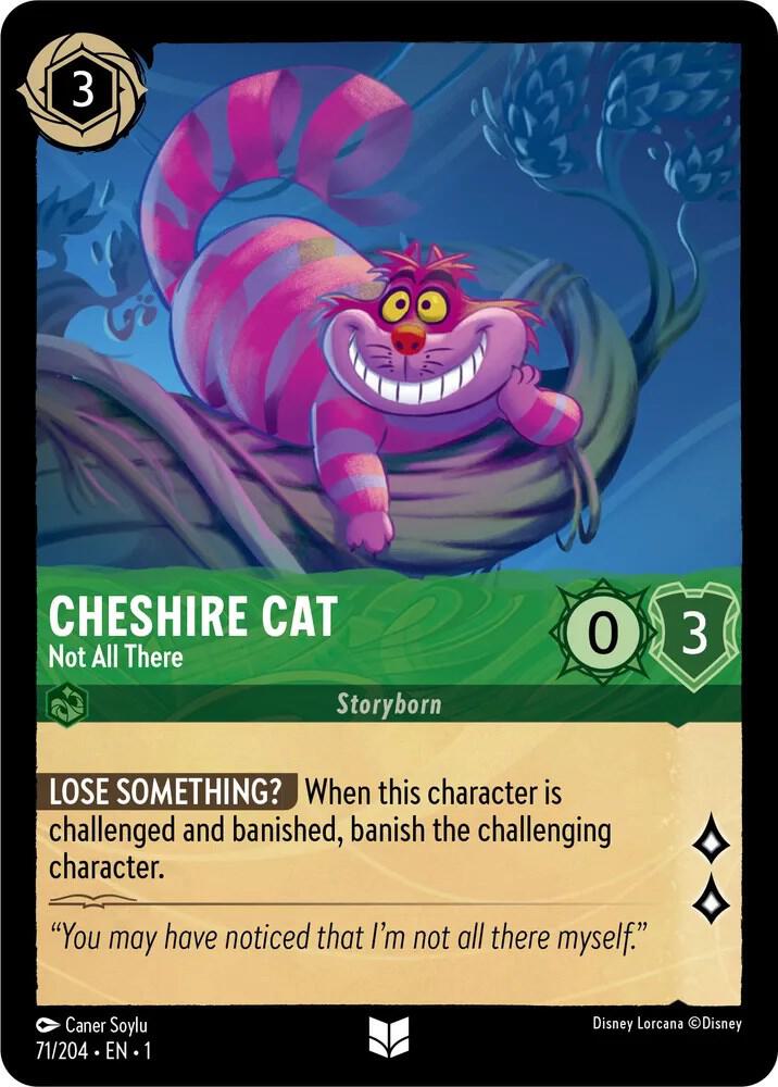 Cheshire Cat, Not All There 71/204 (The First Chapter)