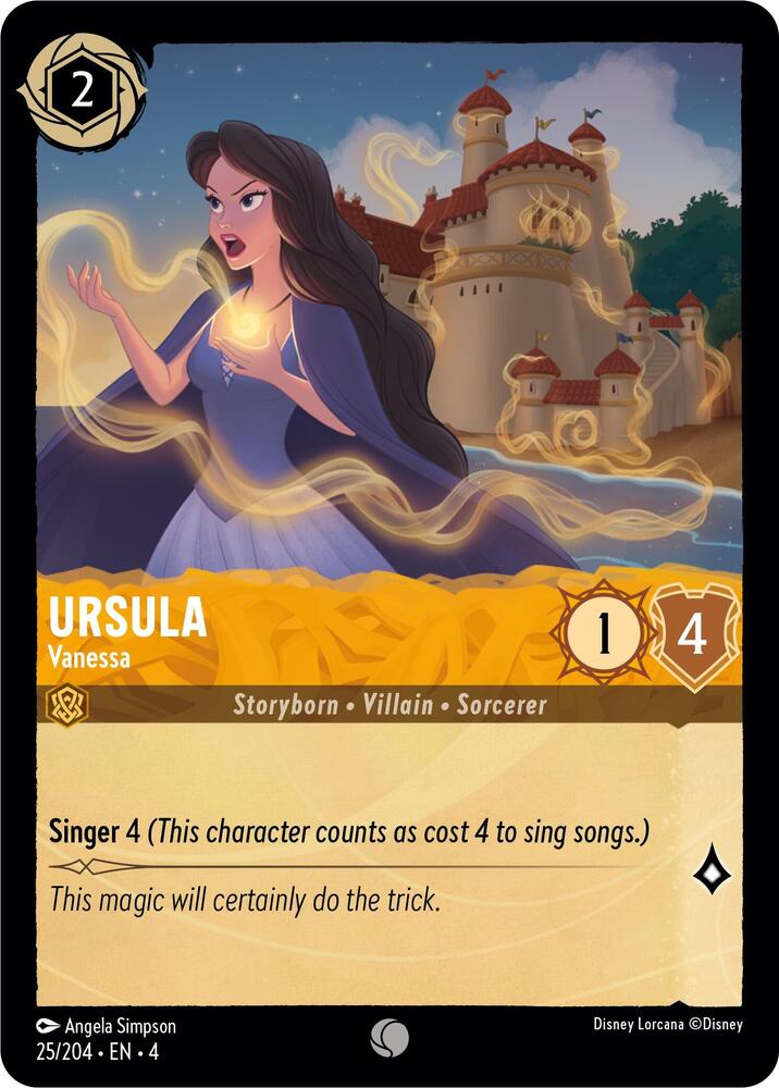 Ursula, Vanessa 25/204 (Ursula's Return) - Cold Foil