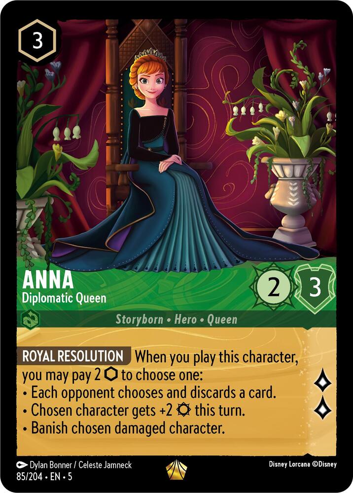 Anna, Diplomatic Queen 85/204 (Shimmering Skies)