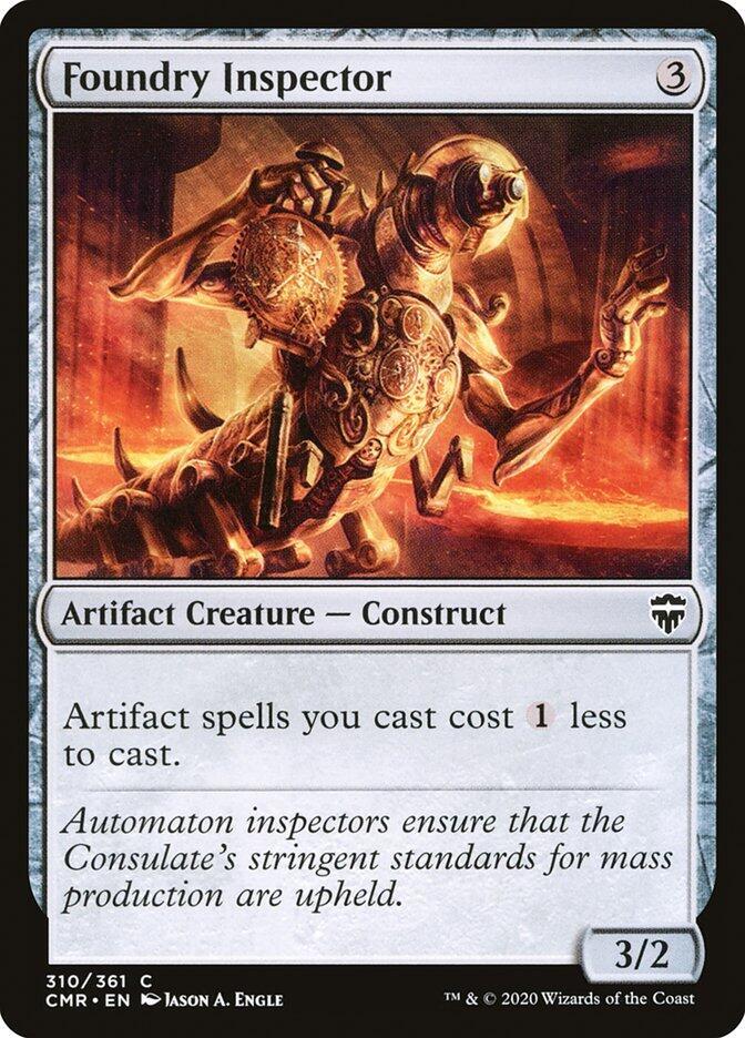 Foundry Inspector 310 (Commander Legends) - Foil