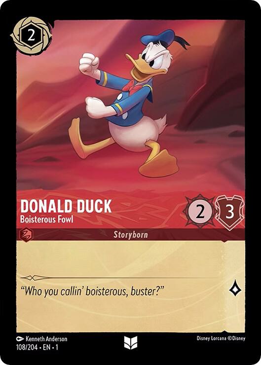 Donald Duck, Boisterous Fowl 108/204 (The First Chapter)