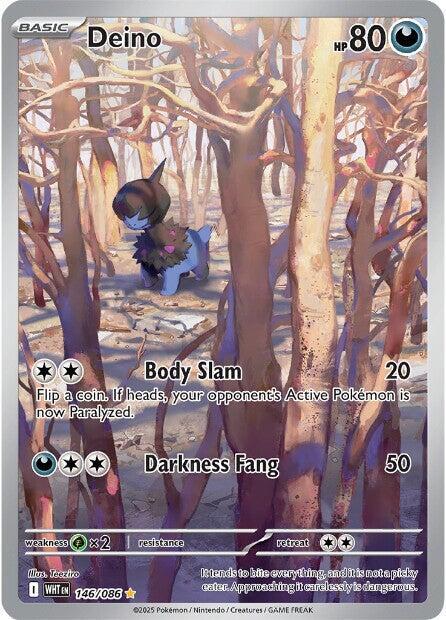 Deino 146/086 (SV: White Flare) - Holofoil