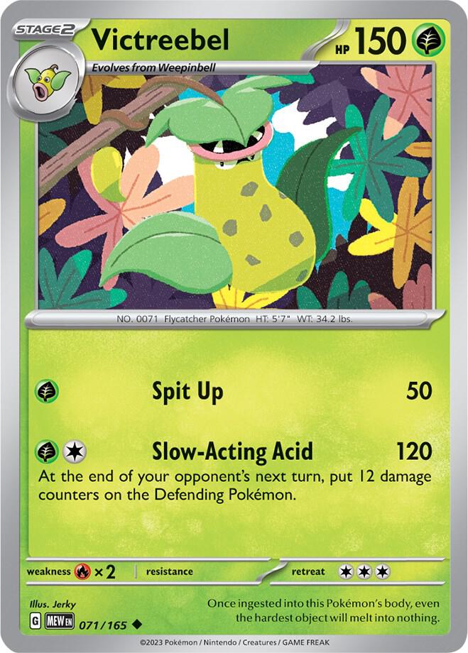 Victreebel 071/165 (SV: Scarlet & Violet 151)