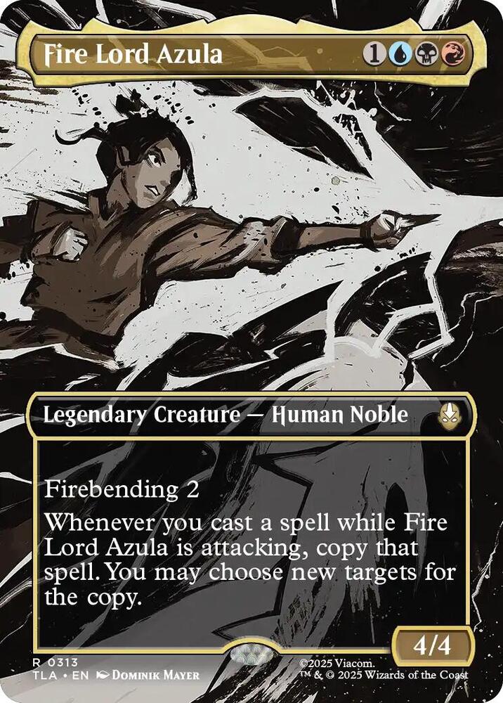 Fire Lord Azula 313/286 (Avatar: The Last Airbender) - Borderless Foil