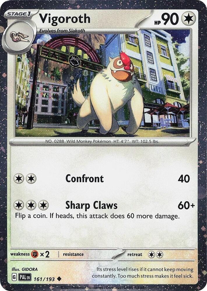 Vigoroth 161/193 (Miscellaneous Cards & Products) - Cosmo Holofoil