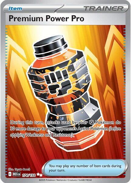 Premium Power Pro 174/132 (ME01: Mega Evolution) - Holofoil