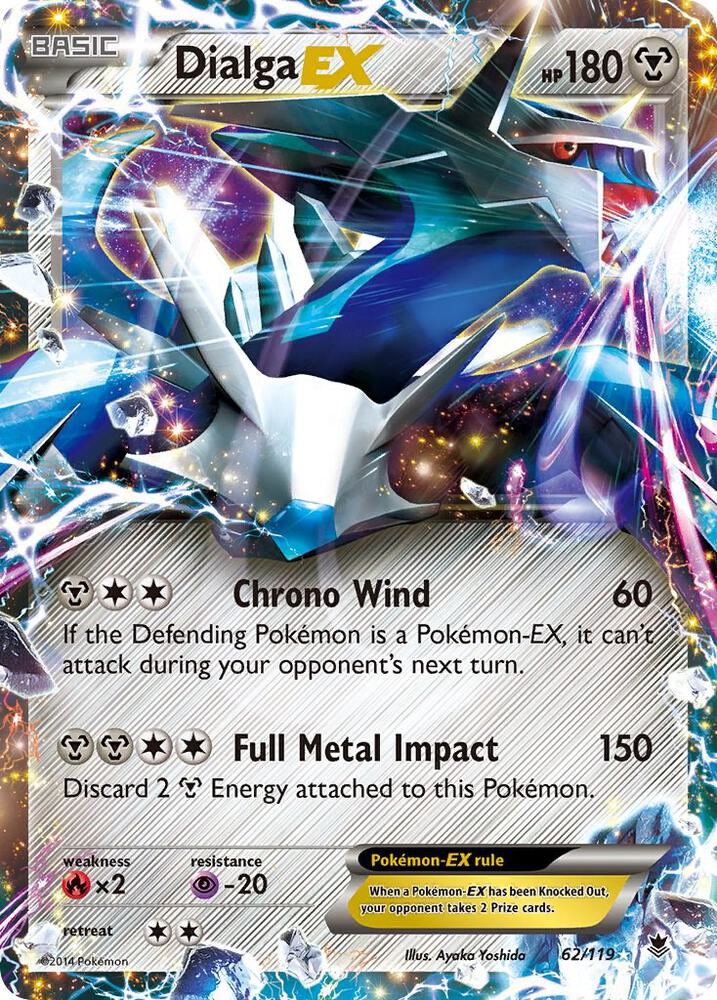Dialga EX 62/119 (XY - Phantom Forces) - Holofoil