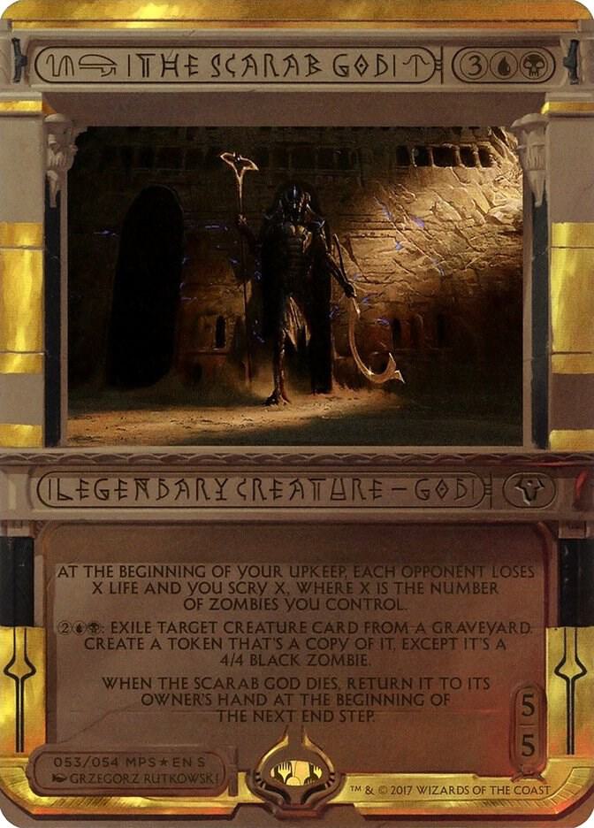 The Scarab God 53/54 (Masterpiece Series: Amonkhet Invocations) - Foil