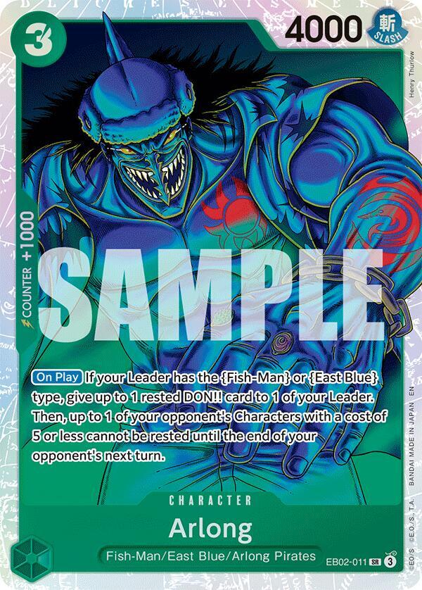 Arlong EB02-011 (Extra Booster: Anime 25th Collection) - Foil