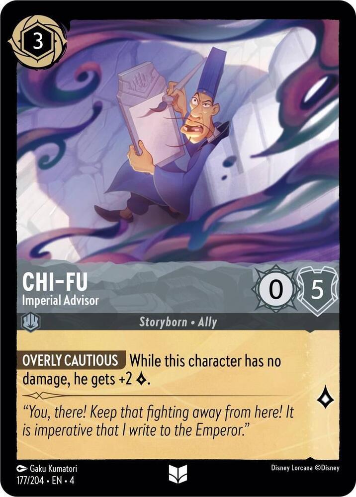 Chi-Fu Imperial Advisor 177/204 (Ursula's Return)