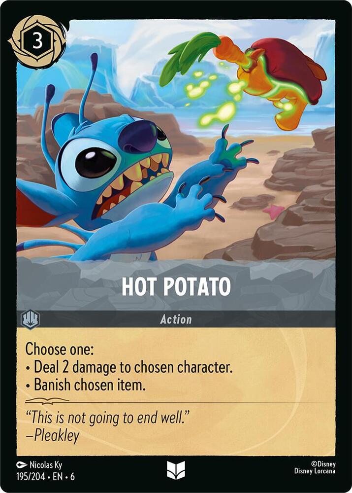 Hot Potato 195/204 (Azurite Sea) - Cold Foil