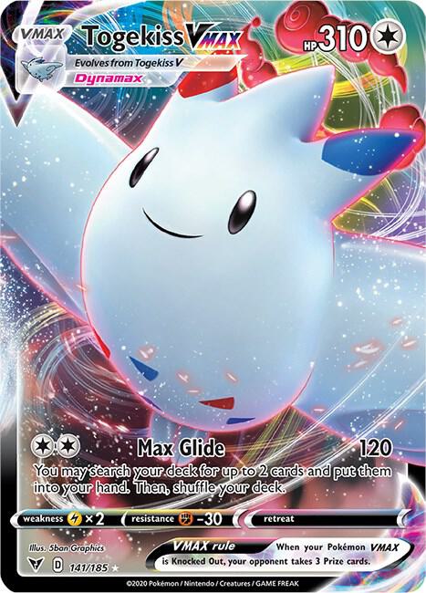 Togekiss VMAX 141/185 (SWSH04: Vivid Voltage) - Holofoil
