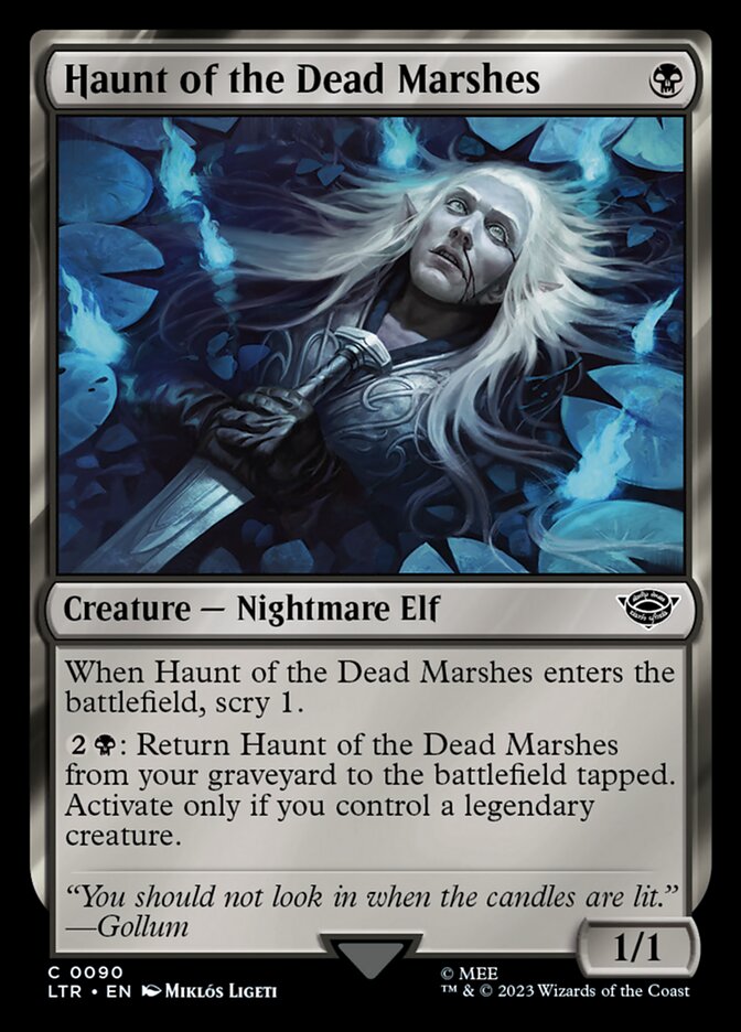 Haunt of the Dead Marshes 90/281 (Universes Beyond: The Lord of the Rings: Tales of Middle-earth)