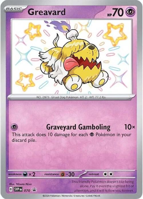 Greavard 070 (SV: Scarlet & Violet Promo Cards) - Holofoil