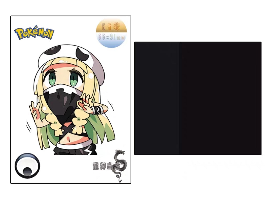 Blackout Tournament Ready Card Sleeves - Black - 65 Standard Fit Matte Finish Sleeves