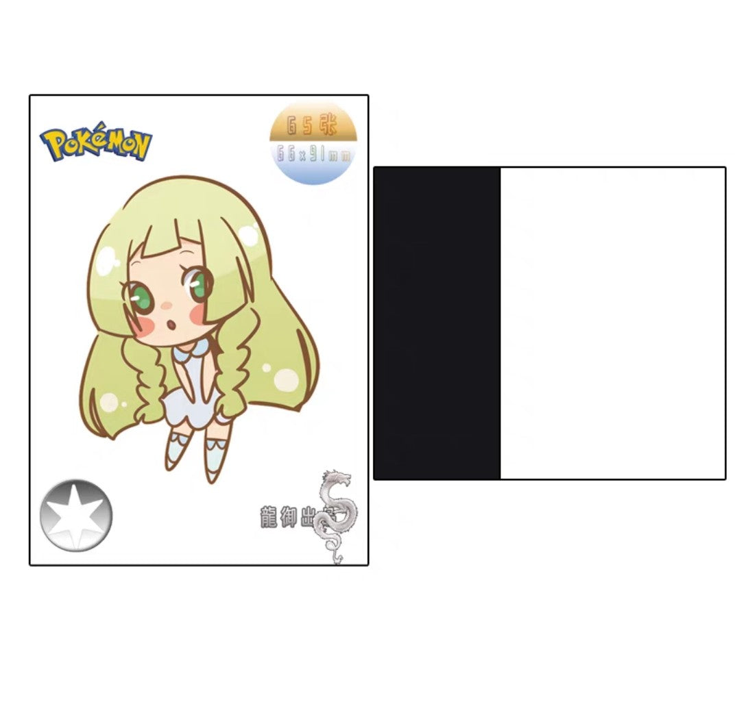 Blackout Tournament Ready Card Sleeves - White - 65 Standard Fit Matte Finish Sleeves