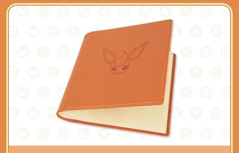 Pokémon TCG Flareon 12pkt Embosed Binder - 480 Card Slots