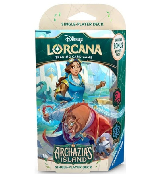 Disney Lorcana TCG - Archazia's Island - Set 7 Starter Deck - Ruby & Sapphire