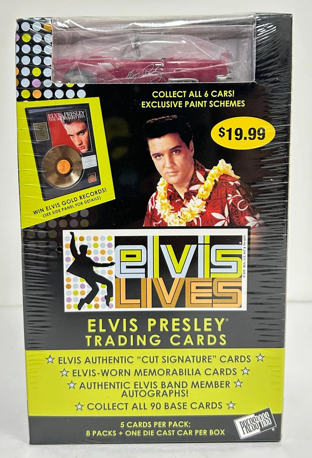 Elvis Lives Trading Cards 8-Pack Blaster Box (2006 Press Pass)