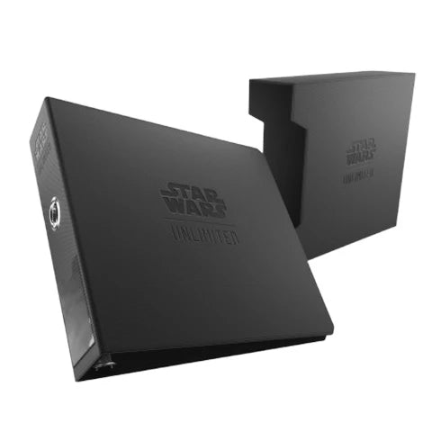 Gamegenic Star Wars Unlimited Premium Cardport 12 or 24 Pocket - Black Storage Binder - (pages not included)
