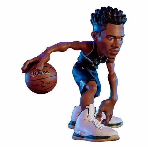 Small Stars NBA - Giannis Antetokounmpo (Bucks - Black Uniform) Limited Edition 12" Vinyl Figure