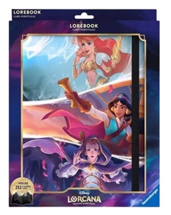 Disney Lorcana TCG Series 9 Fabled Portfolio Holds 252 Cards - Powerful Princesses