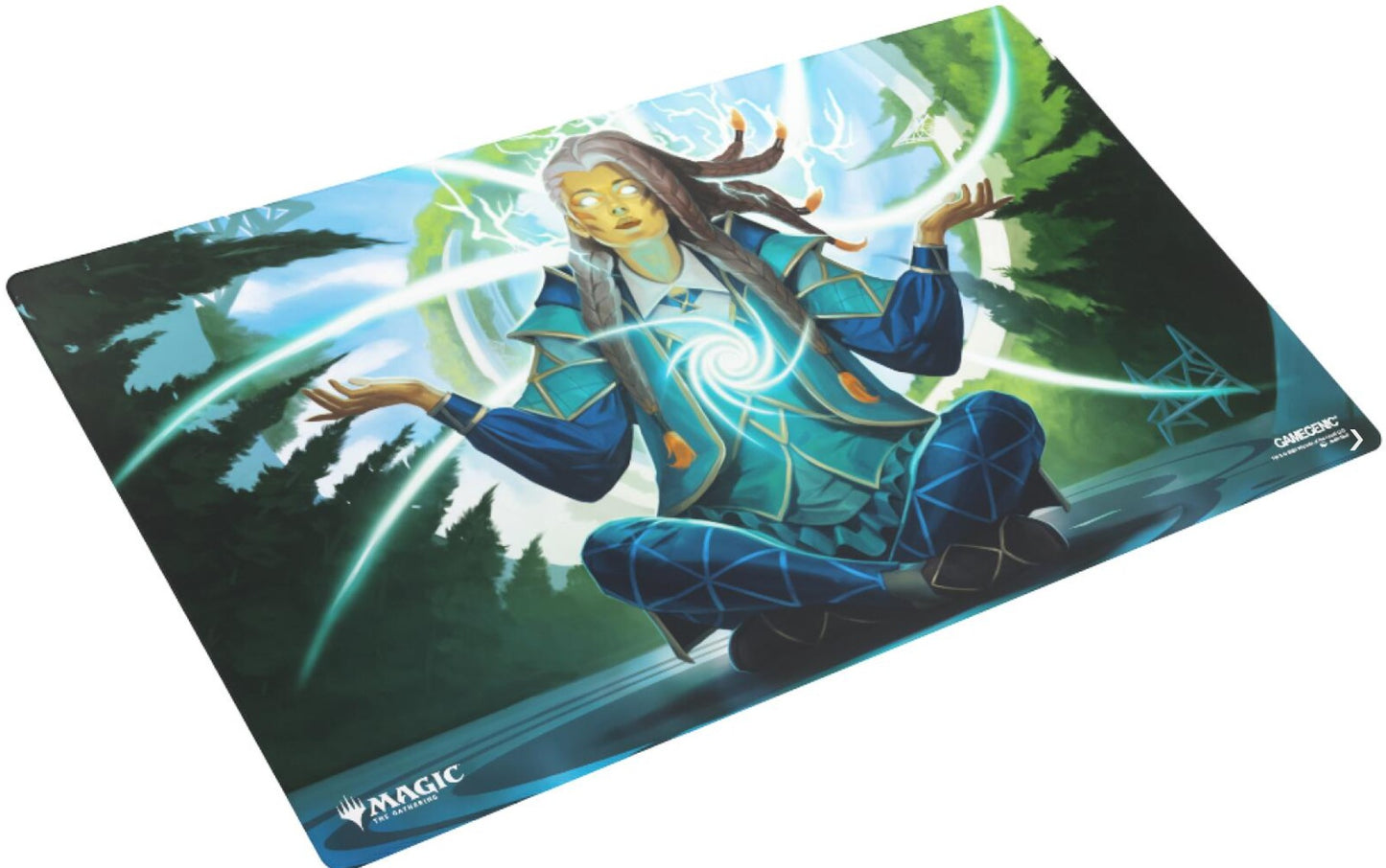Gamegenic Magic The Gathering Secrets of Strixhaven Prime Playmat - Tam, Observant Sequencer