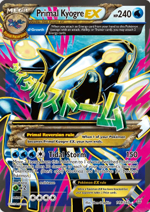 PRIMAL KYOGRE EX #149 - Pokémon 2015 - XY PRIMAL CLASH - FULL ART