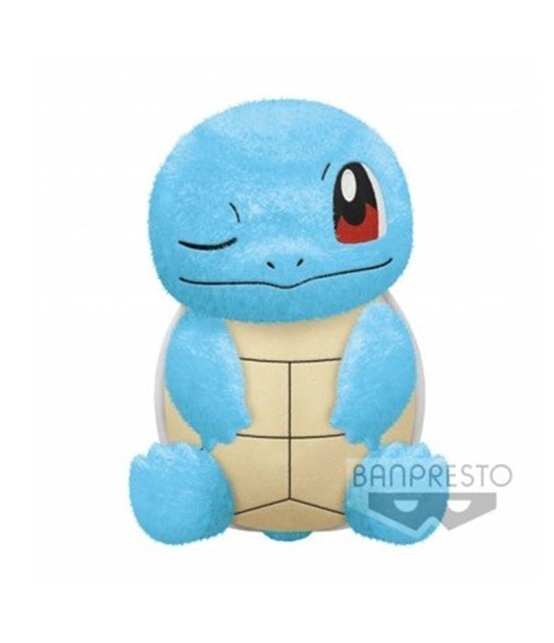 Pokemon 12" Squirtle Big Fluffy Plush - Relaxing Time - Banpresto Bandai