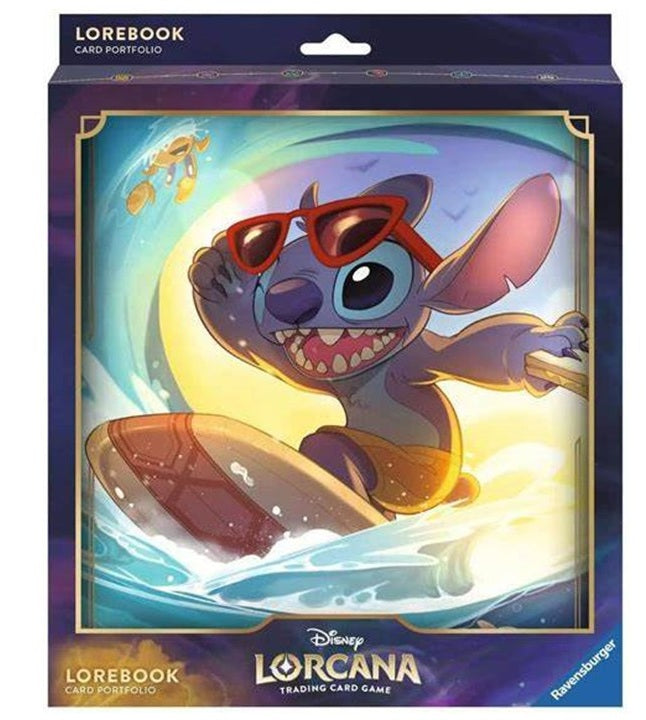 Disney Lorcana TCG S1 - The First Chapter - 4 Pocket Portfolio Folder - 64 Card Holder