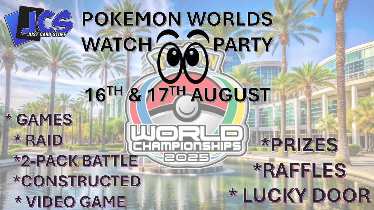 Pokemon Worlds 2025 Watch Party 16 & 17 AUGUST