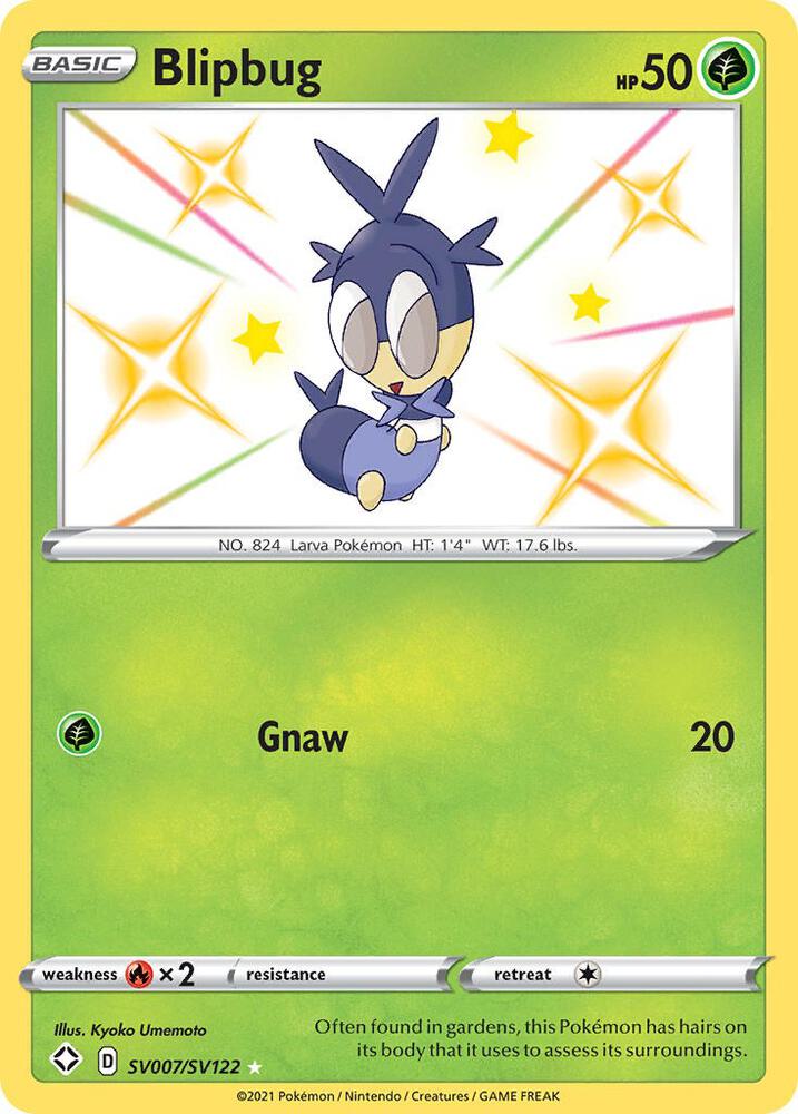 Blipbug SV007/SV122 (Shining Fates: Shiny Vault) - Holofoil