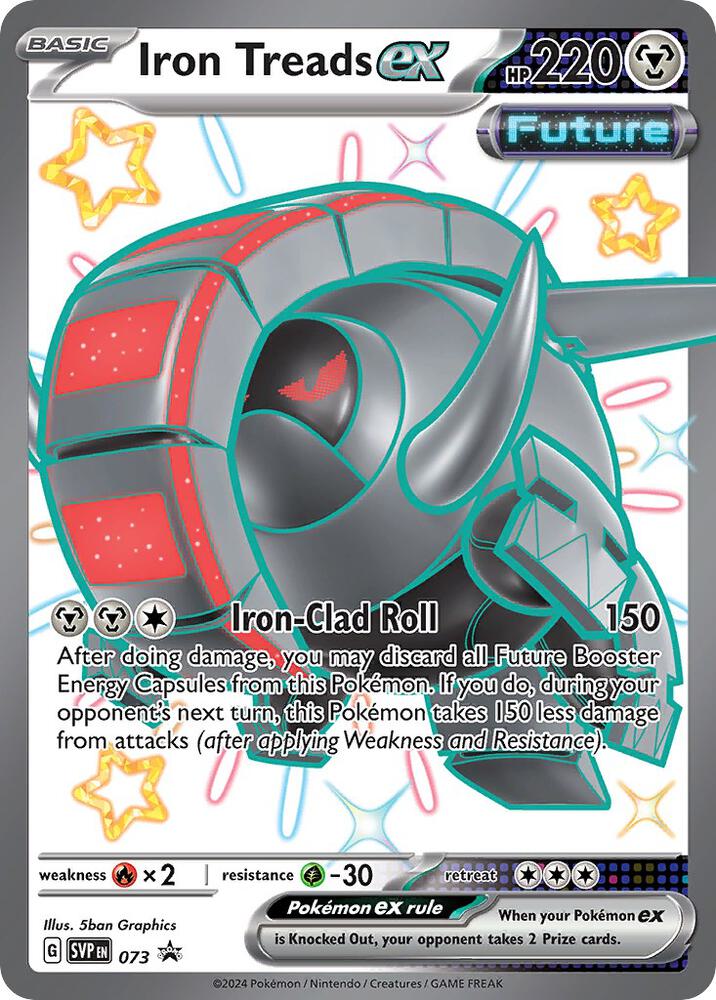 Iron Treads ex 073 (SV: Scarlet & Violet Promo Cards) - Holofoil