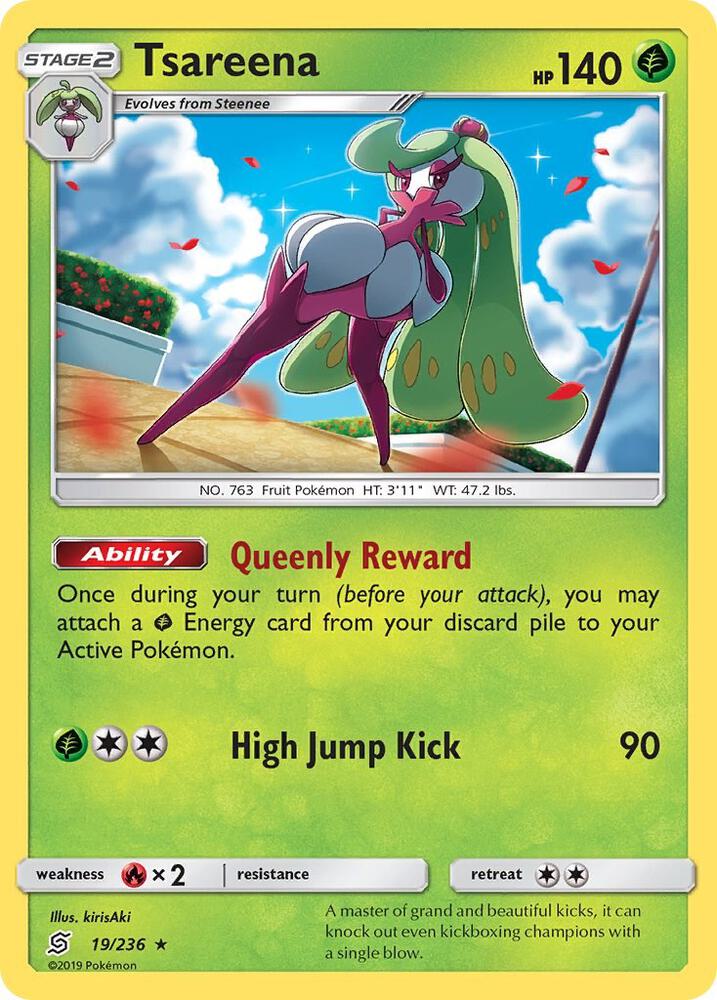 Tsareena 19/236 (SM - Unified Minds) - Holofoil