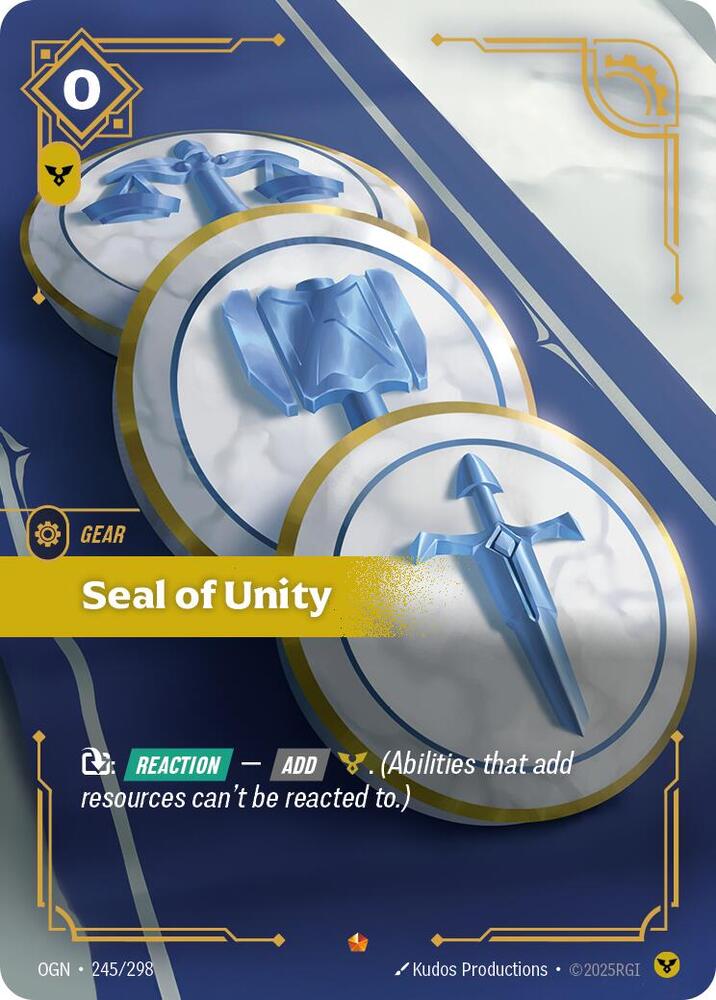 Seal of Unity 245/298 (Origins) - Foil
