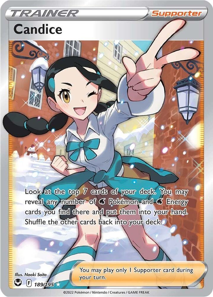 Candice 189/195 (SWSH12: Silver Tempest) - Holofoil